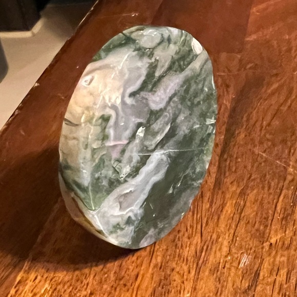 Moss Agate Coaster - Picture 15 of 17